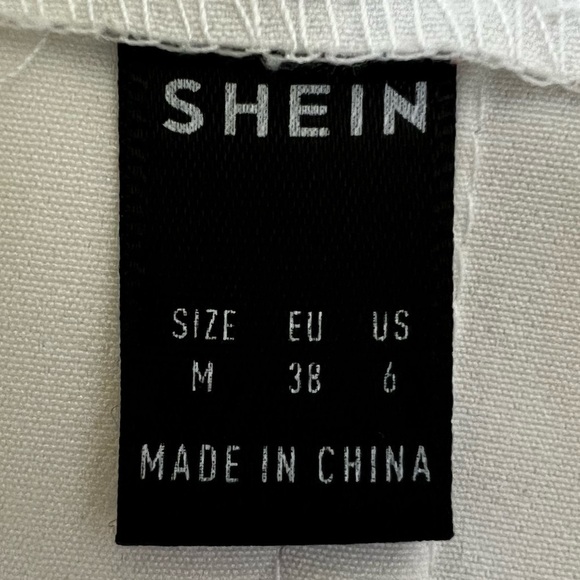 SHEIN White Pleated Tennis 15 Inch Skirt - Size 6/Medium - Picture 4 of 6